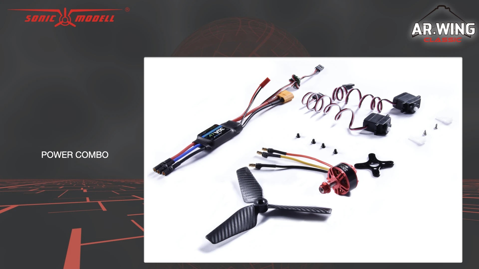 SonicModell AR Wing Classic 900mm EPP FPV RC Airplane Kit
