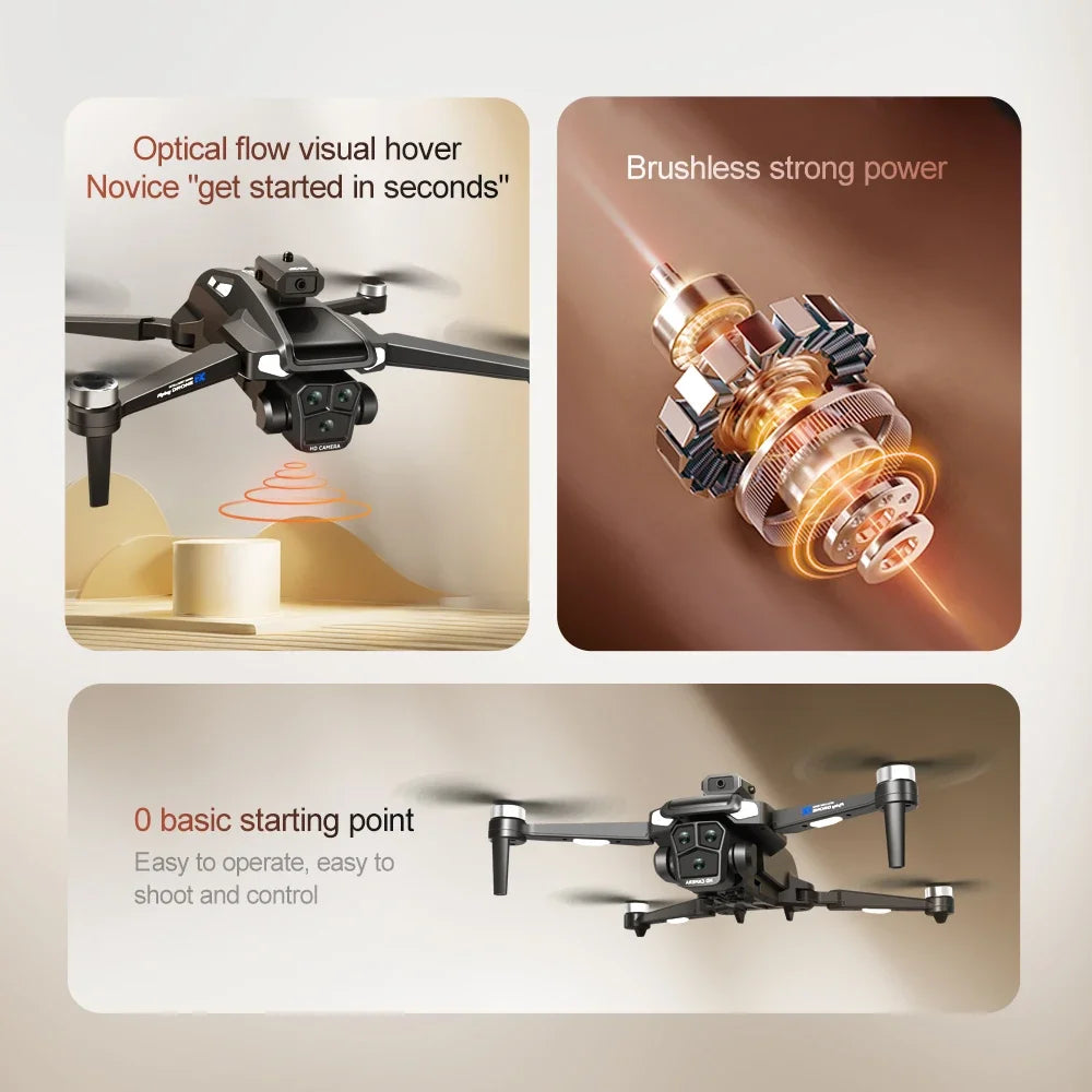 M22 Drone 8K/4K HD GPS Camera Foldable Quadcopter with Obstacle Avoidance