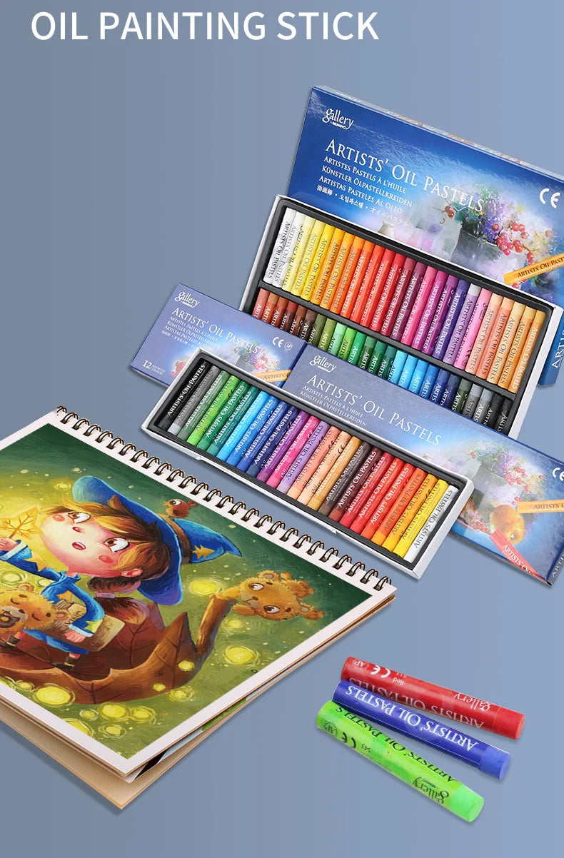 MUNGYO Artist Oil Pastels – Professional Non-Toxic Art Sticks