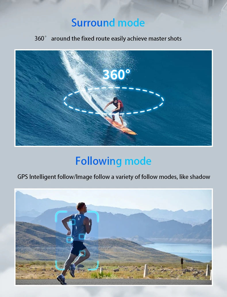 KY-001 PRO Hang 800g GPS Drone – 8K Camera, 3-Axis Gimbal, 20KM Range