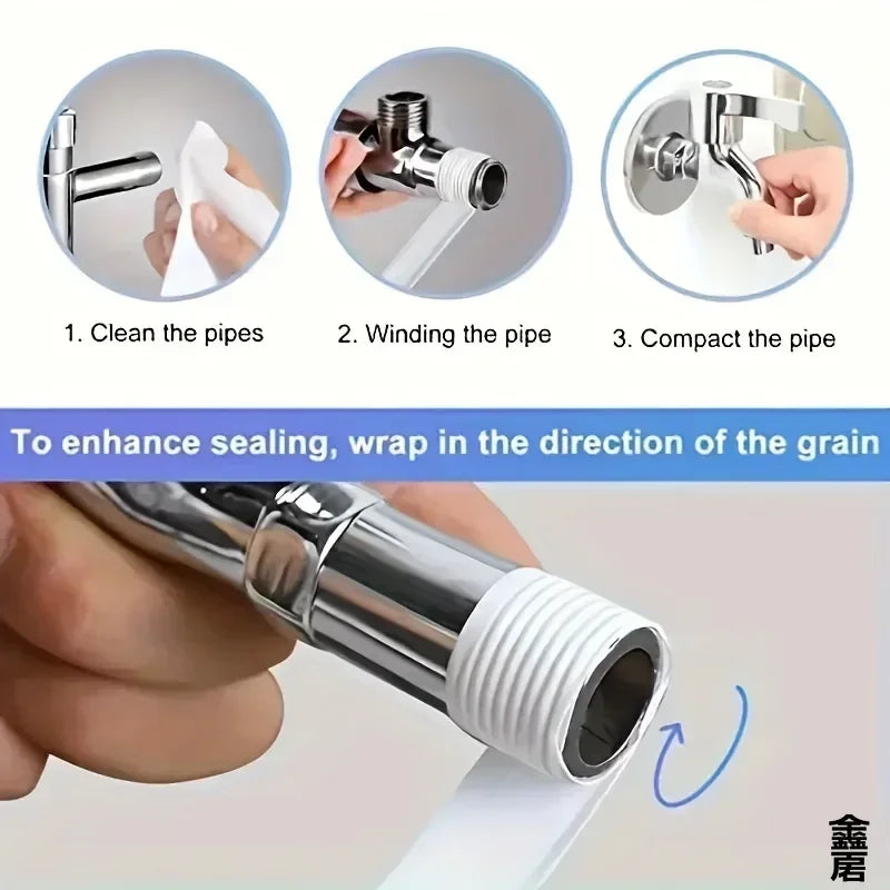 10PCS Thread Seal Tape – Waterproof Leak Repair Plumbing Tape