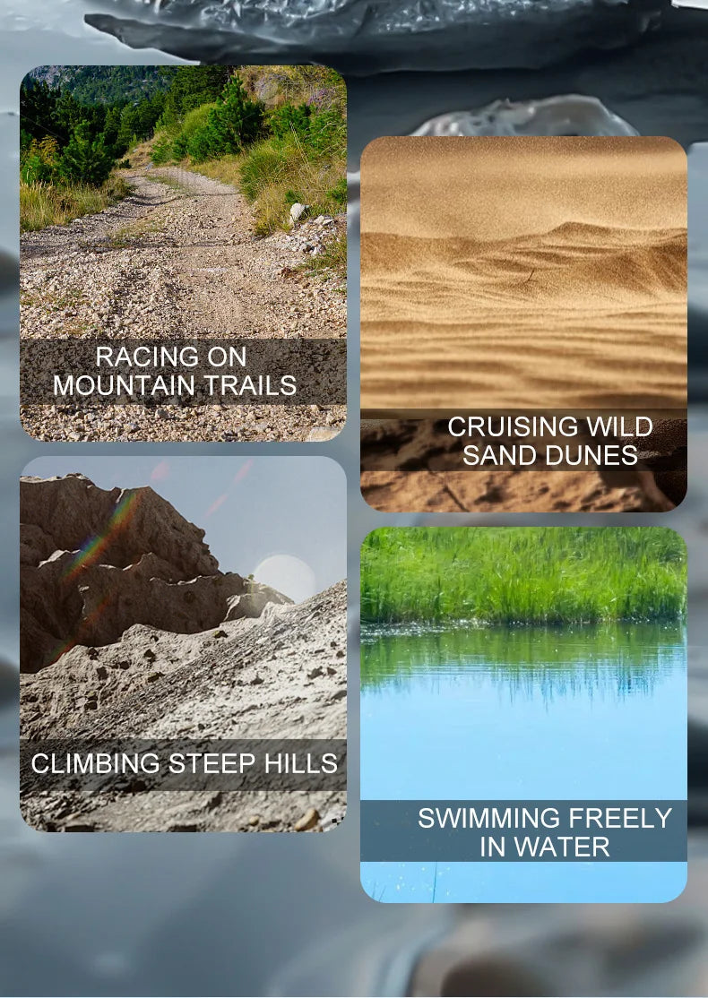 JJRC Q191 RC Car Waterproof 4WD All-Terrain Off-Road Buggy