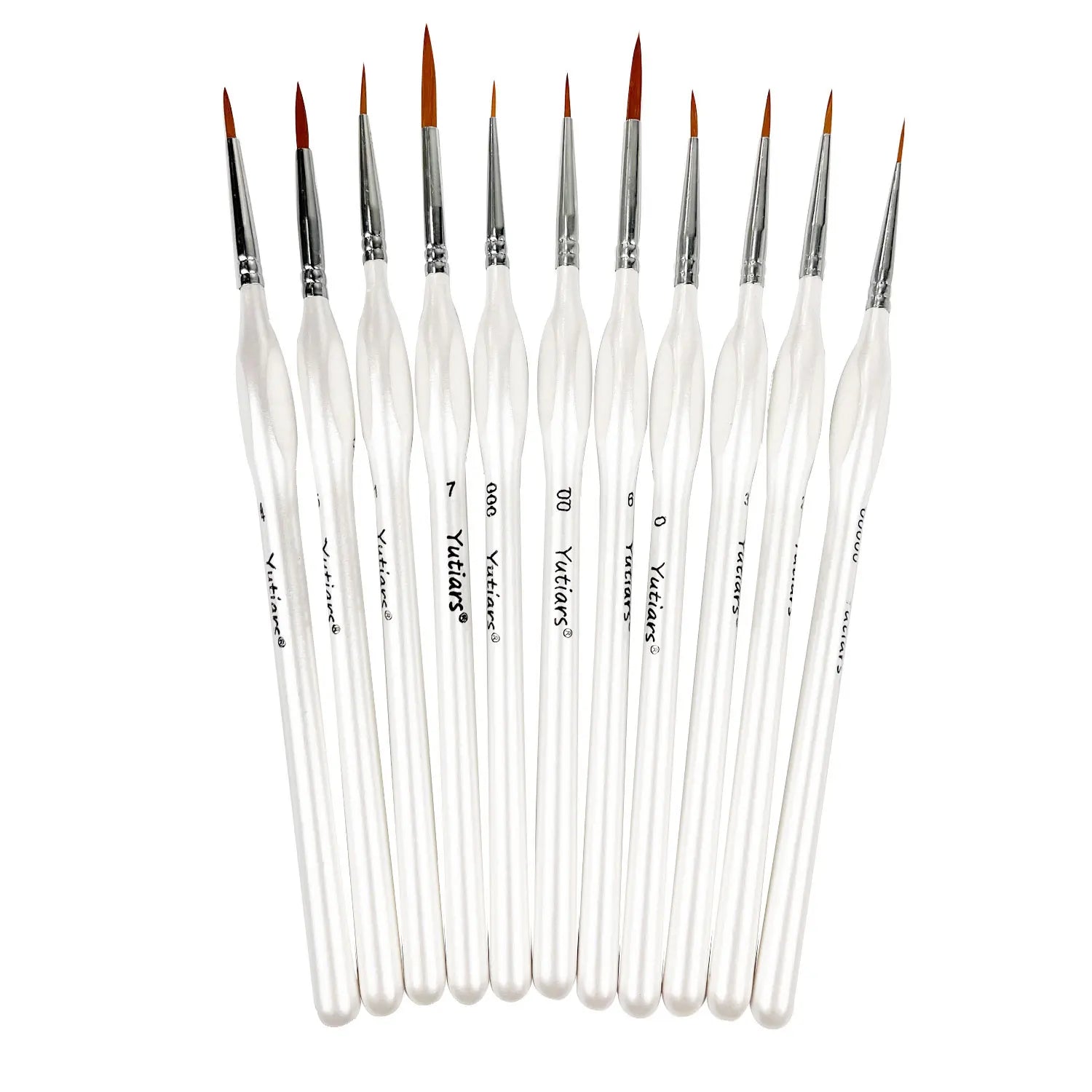 Yutiars 11-Piece Miniature Detail Paint Brush Set – Fine Art Brushes