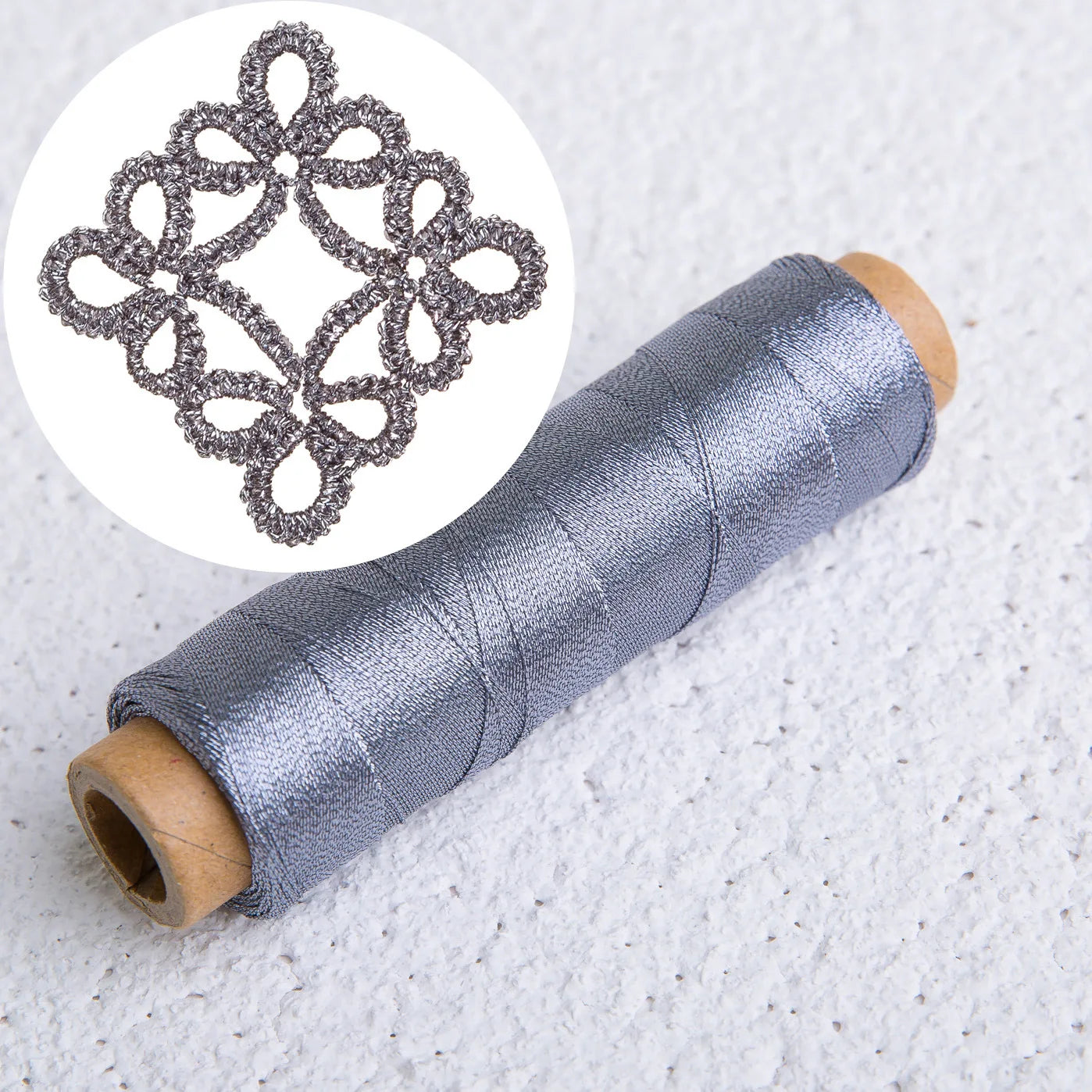 200m Colorful Shiny Metallic Embroidery & Craft Thread