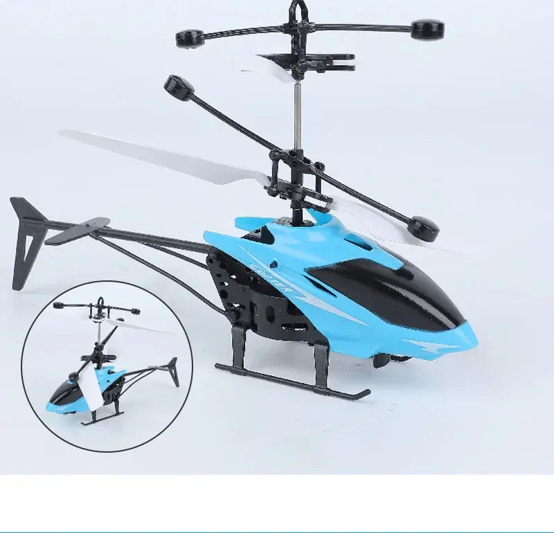 Mini RC Drone – Rechargeable, Safe & Fall-Resistant (No Battery)