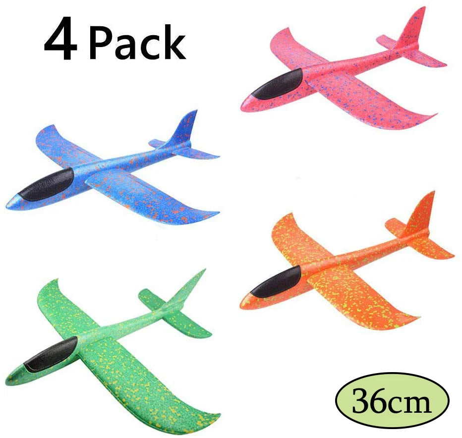 Large Foam Glider Plane – 36/48cm Hand-Throw EPP Airplane