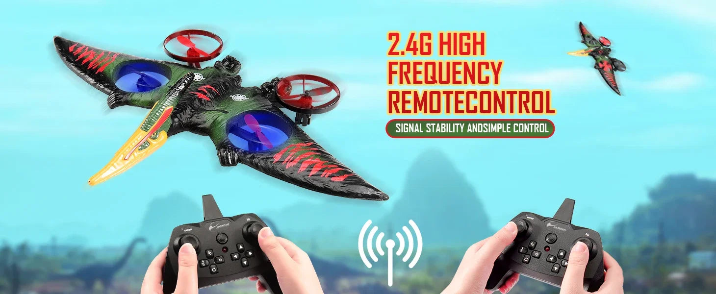 L0712 RC Plane 2.4G EPP Foam Fighter Glider with Lights