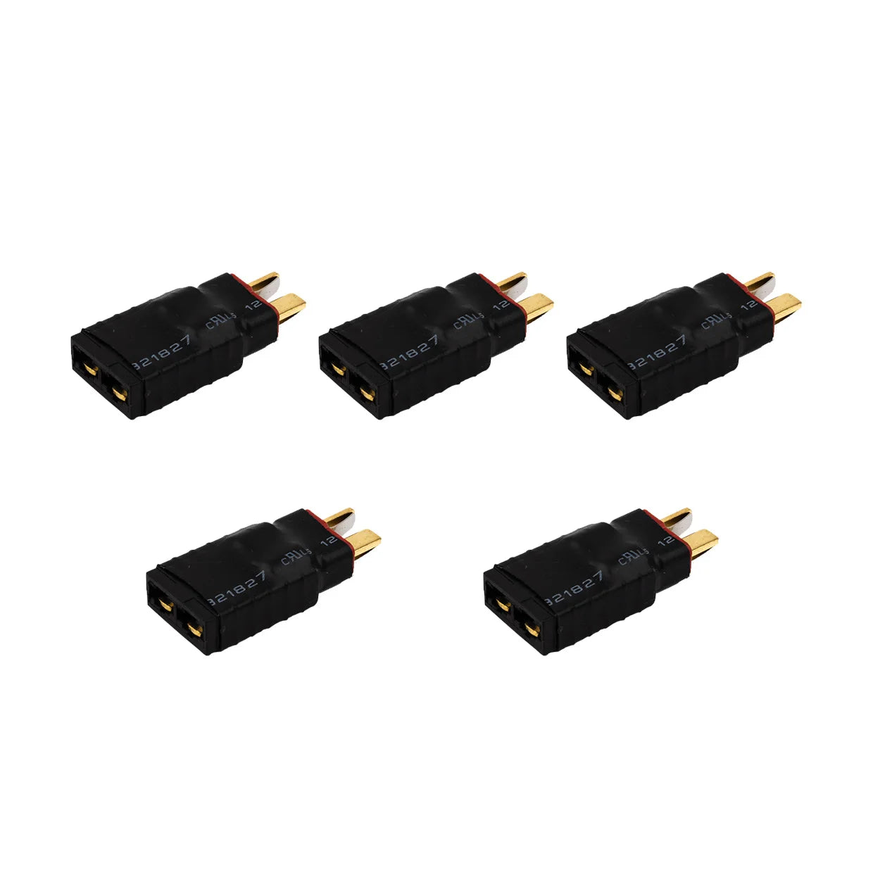 RCXAZ XT60 Female to T Plug Male Adapter – 5PCS