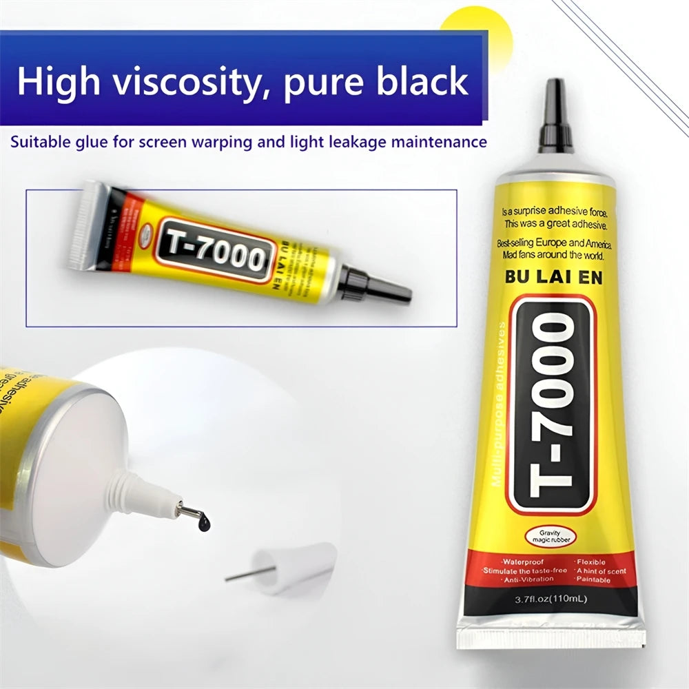 B-7000 Clear Adhesive Glue with Precision Tip (15ml/50ml/110ml)