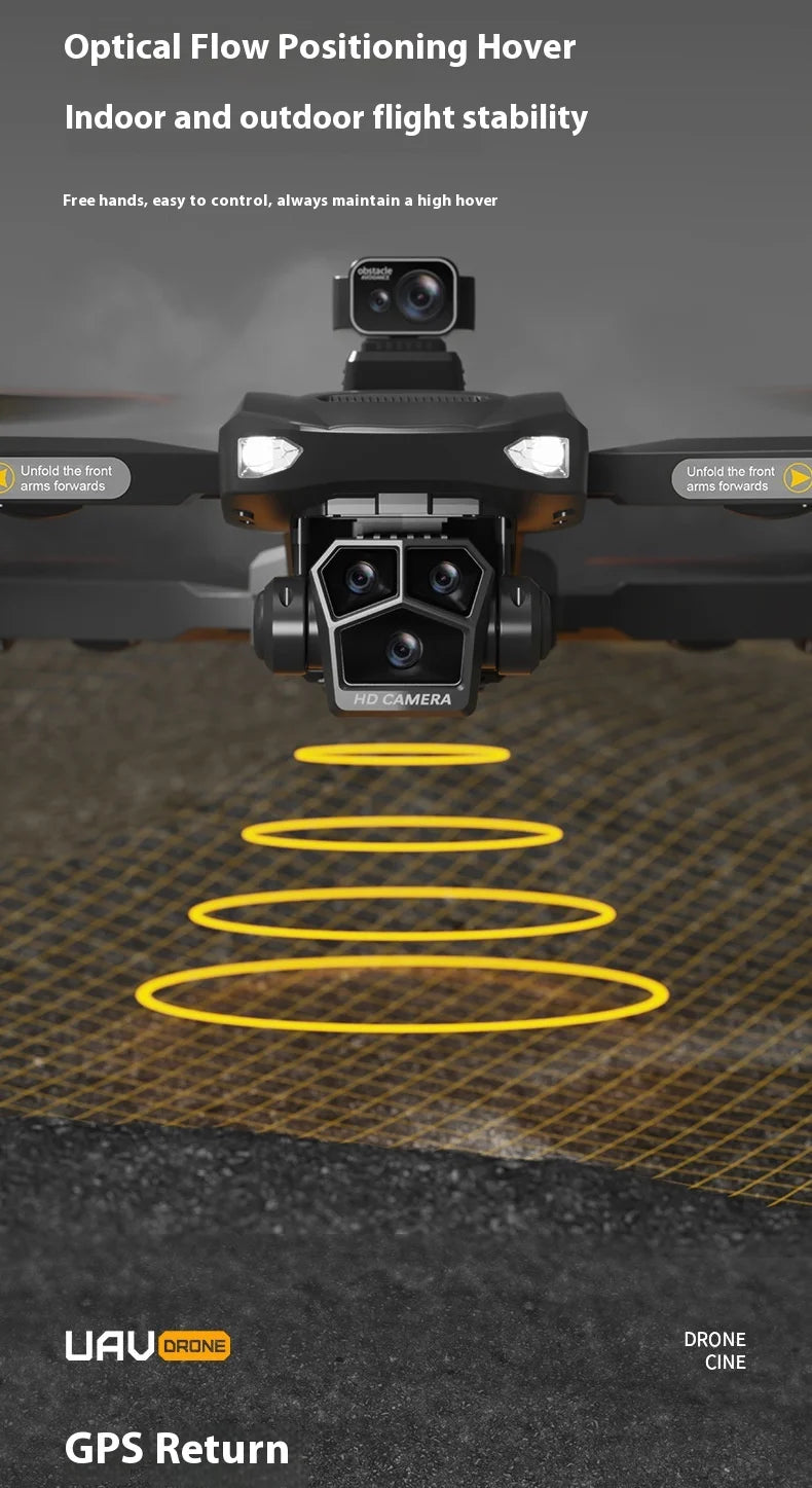 UVA P20 Drone – 8K HD Camera, 3-Axis Gimbal GPS Quadcopter