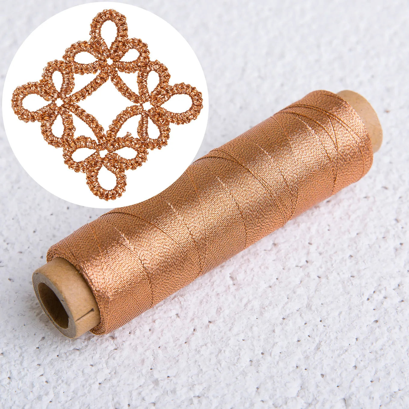 200m Colorful Shiny Metallic Embroidery & Craft Thread