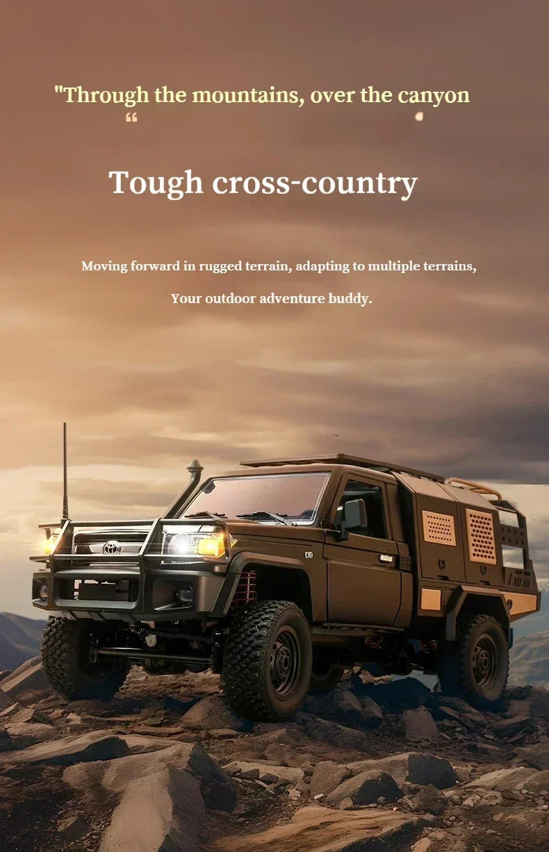 MN82/MN82S 1/12 RC Car 4x4 Off-Road Crawler – Toyota Style