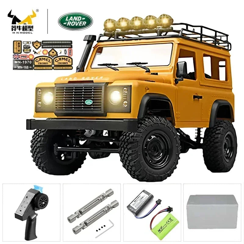 MN82/MN82S 1/12 RC Car 4x4 Off-Road Crawler – Toyota Style