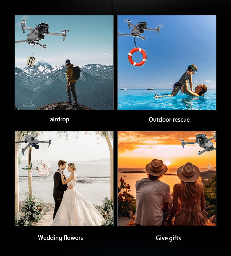 KY-001 PRO Hang 800g GPS Drone – 8K Camera, 3-Axis Gimbal, 20KM Range