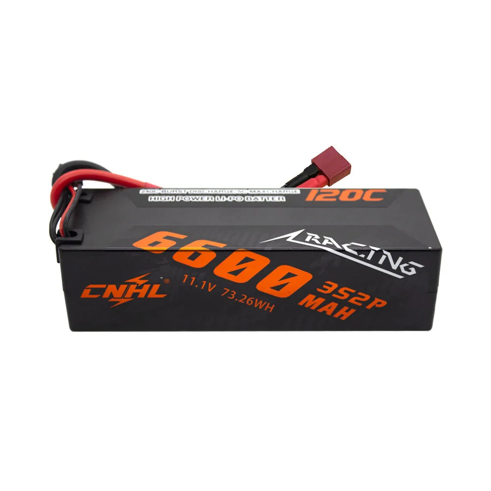 CNHL Lipo Battery 3S/4S 5600-8000mAh 11.1V/14.8V Hard Case with T EC5 Plug