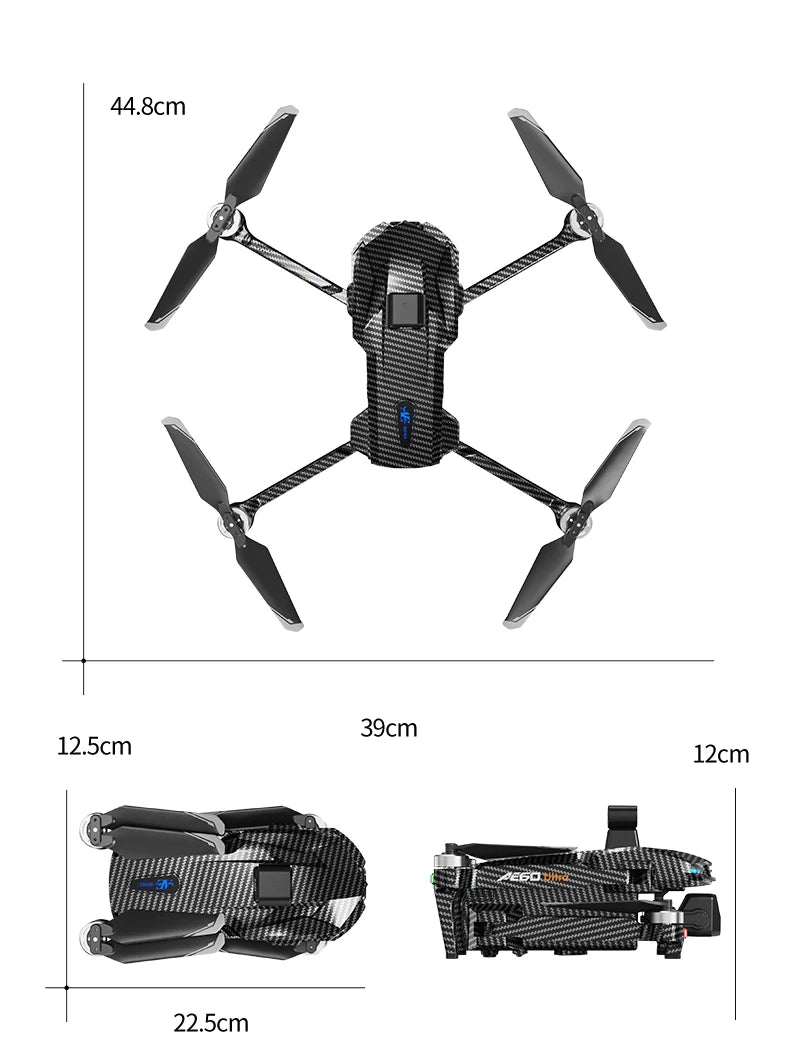 AE60 GPS Drone – 8K Camera, 3-Axis Gimbal, Obstacle Avoidance Quadcopter