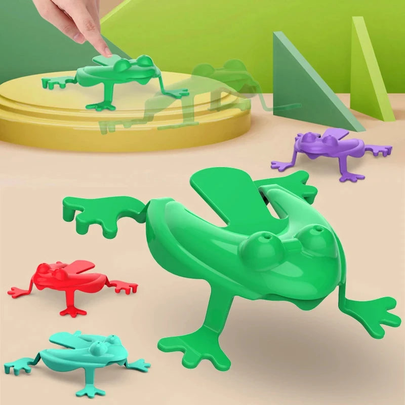 Jumping Frog Toy – Parent-Child Bounce & Stress Relief (1–20pcs)