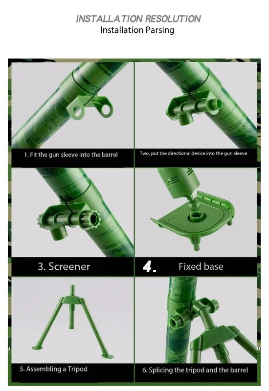 Kids Gravity Cannon Toy – Rocket Launcher & Ejection Mortar Stress Relief Toy