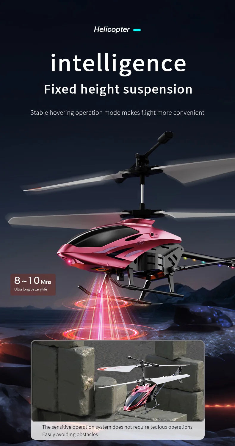 2.5/3.5CH RC Helicopter & Plane with Lights – 2.4G Remote Control