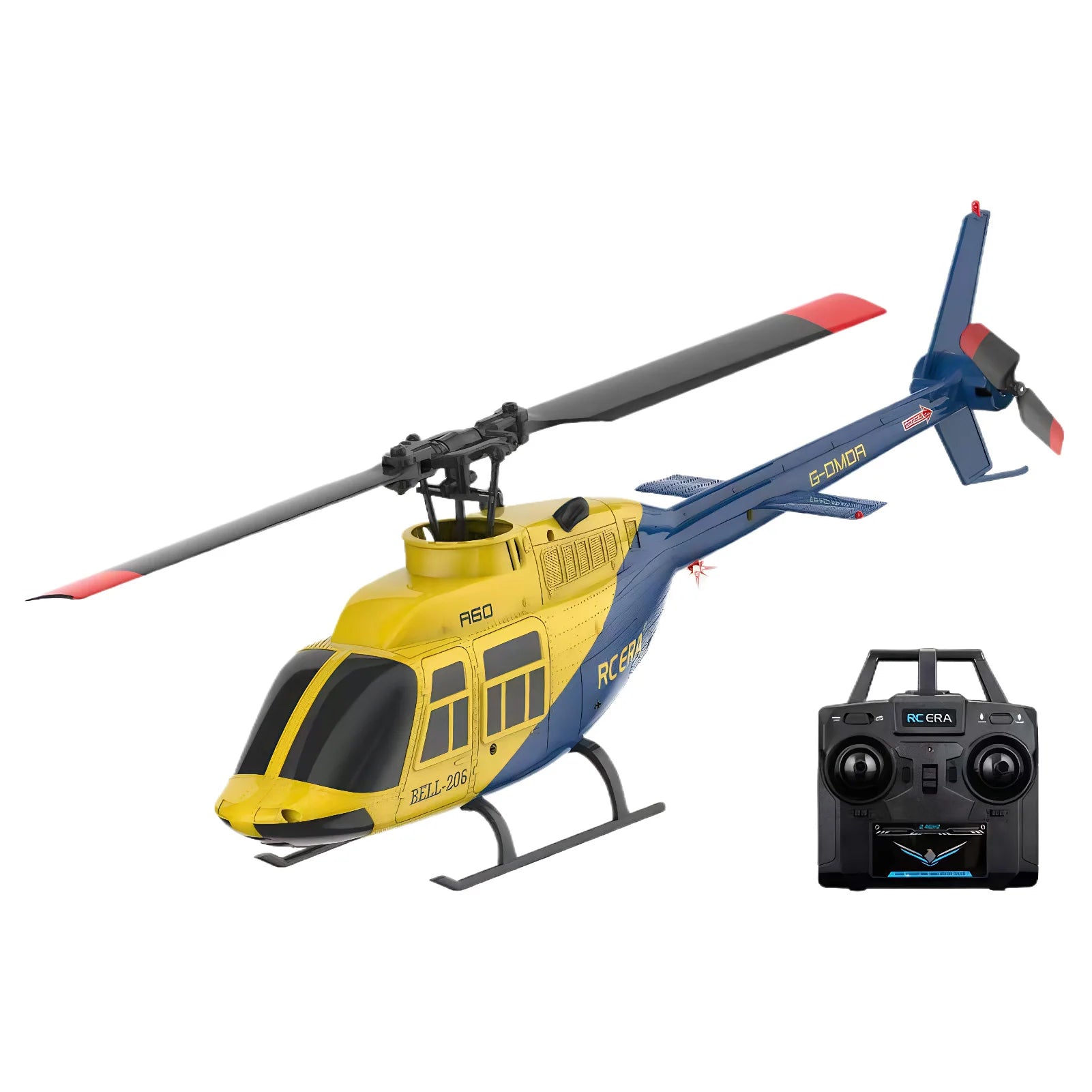 ERA A60 Bell 206 RC Helicopter 1/42 2.4G 4CH Flybarless
