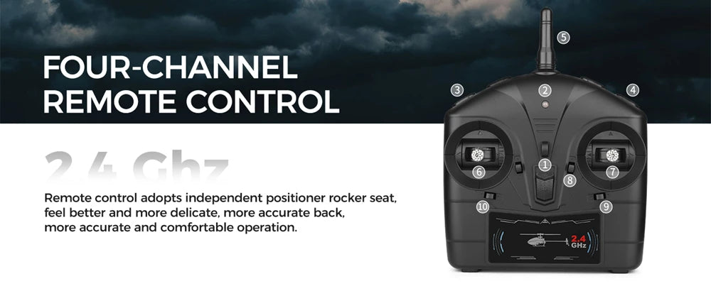 WLtoys K170 RC Helicopter Black Hawk 4CH Dual Brushless