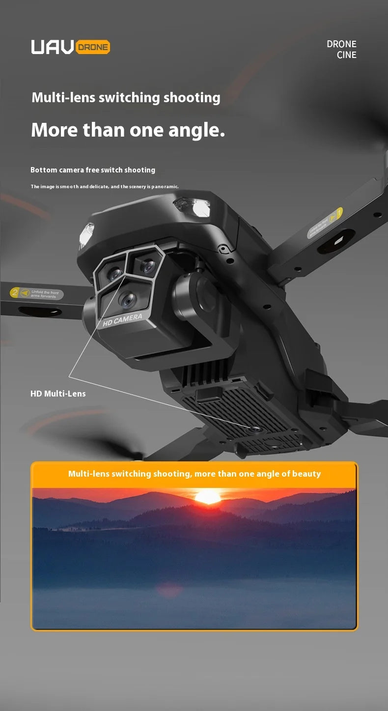 UVA P20 Drone – 8K HD Camera, 3-Axis Gimbal GPS Quadcopter