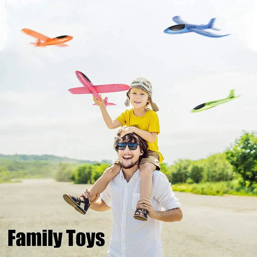 Large Foam Glider Plane – 36/48cm Hand-Throw EPP Airplane